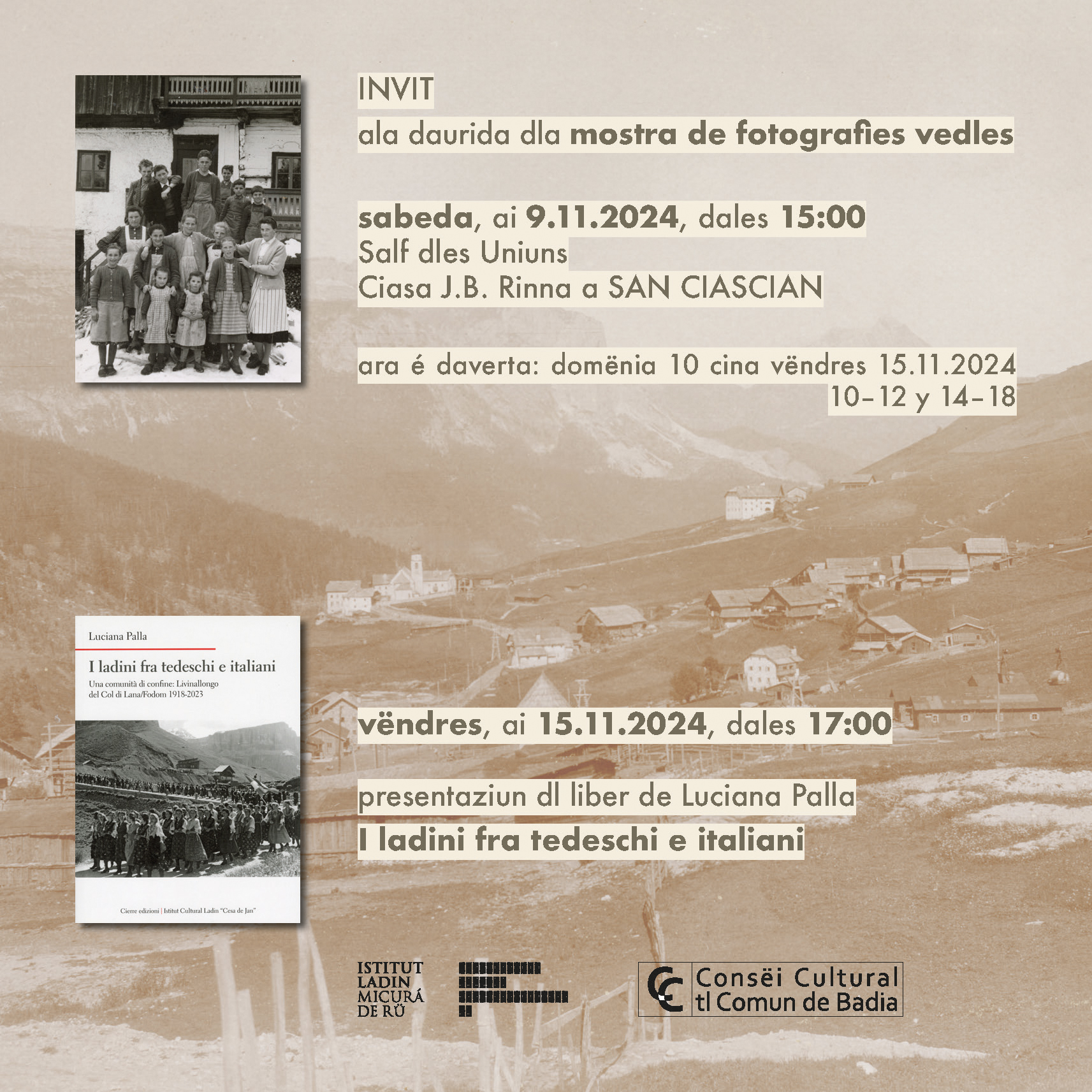 invit mostra foto San Ciascian Seite 2